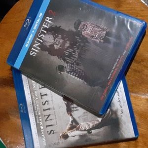 Sinister 1 & 2 Blu-ray bundle